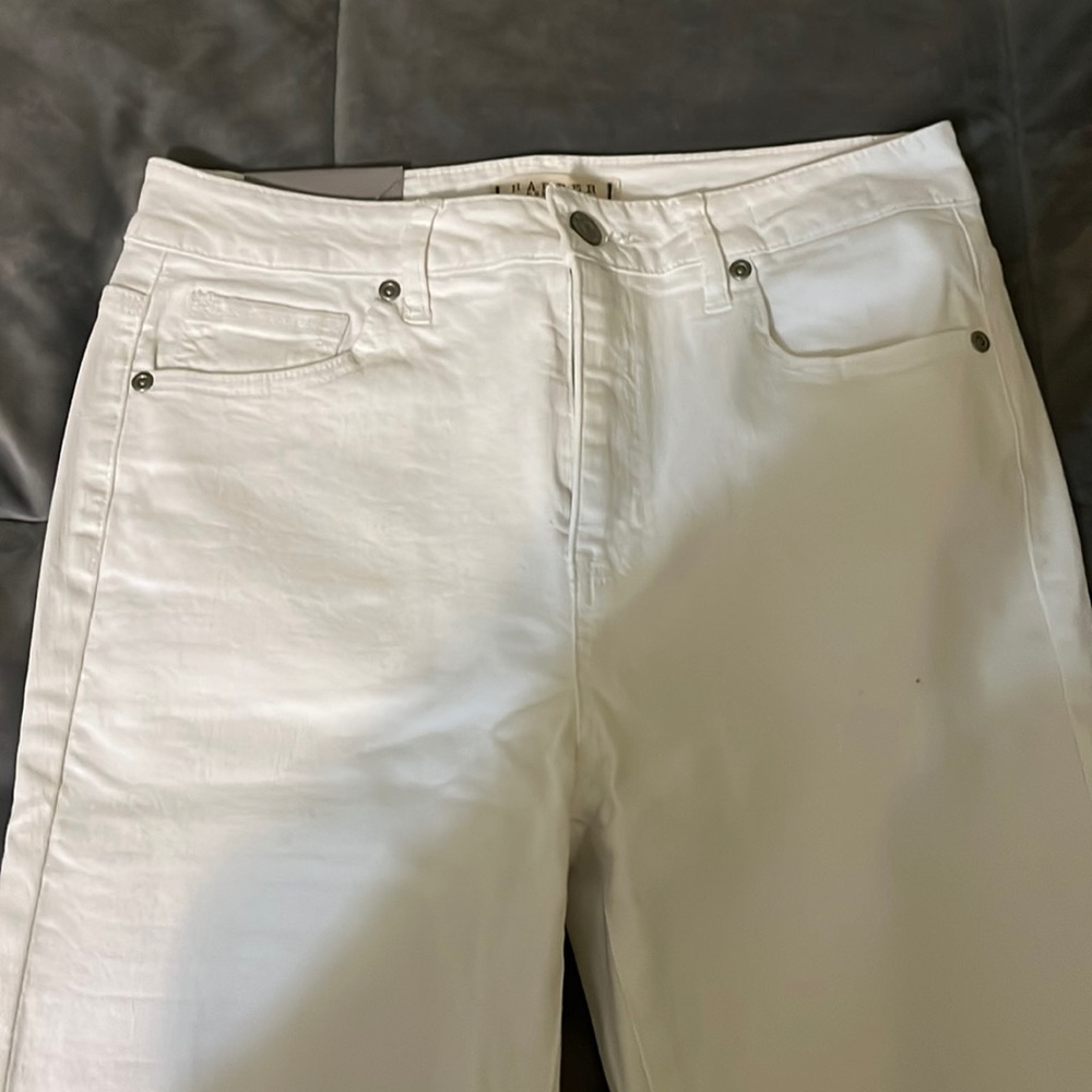 High rise skinny jeans
